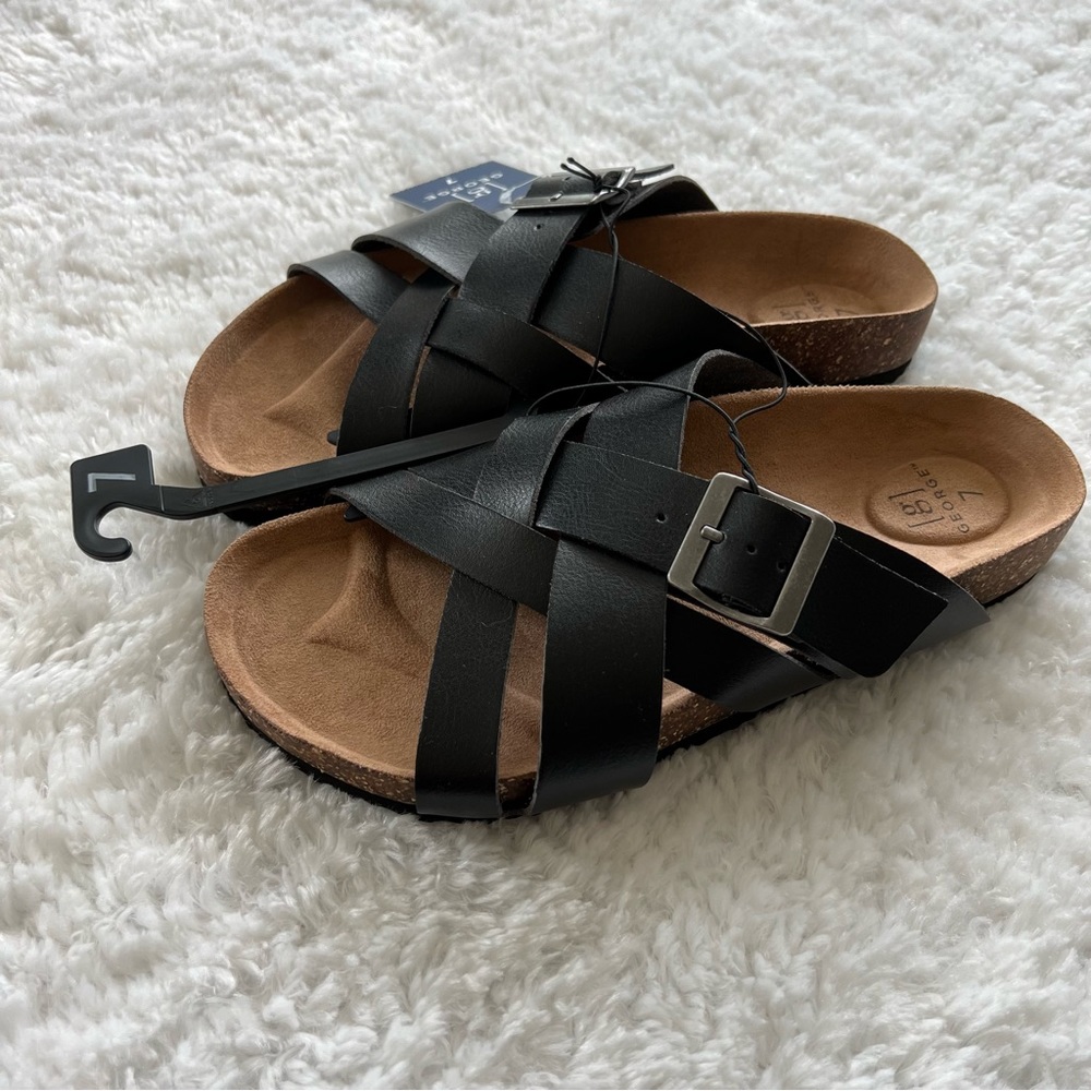 George Men’s Crossband Sandals